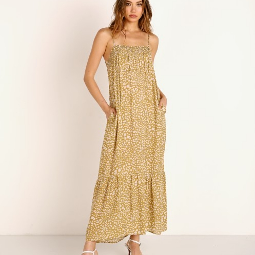 Show Me Your Mumu Anaya Desert Cheetah Maxi Dress